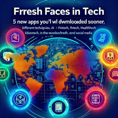 Fresh Faces in Tech: 5 New Apps You'll Wish You Downloaded Sooner