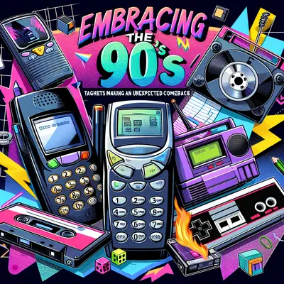 Embracing the 90s: 5 Retro Tech Gadgets Making an Unexpected Comeback