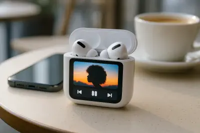 AirPods With Screens? Why Apple’s Wild New Case Idea Actually Makes Sense