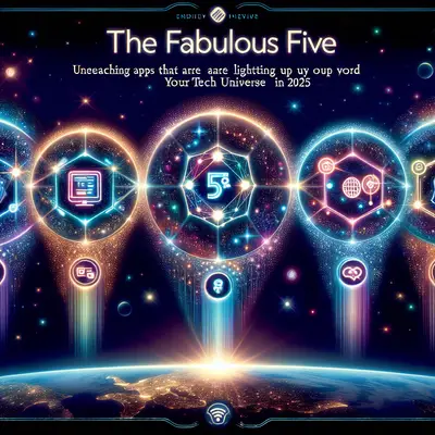The Fabulous Five: Unearthing Apps That Are Lighting Up Your Tech Universe in 2025