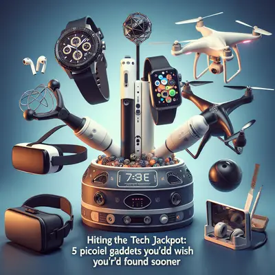 Hitting the Tech Jackpot: 5 Peculiar Gadgets You'd Wish You'd Found Sooner