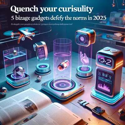 Quench Your Curiosity: 5 Bizarre Gadgets Defying the Norms in 2025