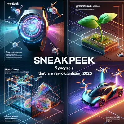 Sneak Peek: 5 Unseen Gadgets that are Revolutionizing 2025