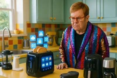The Weird Gadget In Elton John’s Kitchen Is All Of Us