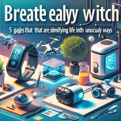 Breathe Easy with Tech: 5 Gadgets That are Simplifying Life in Unusual Ways